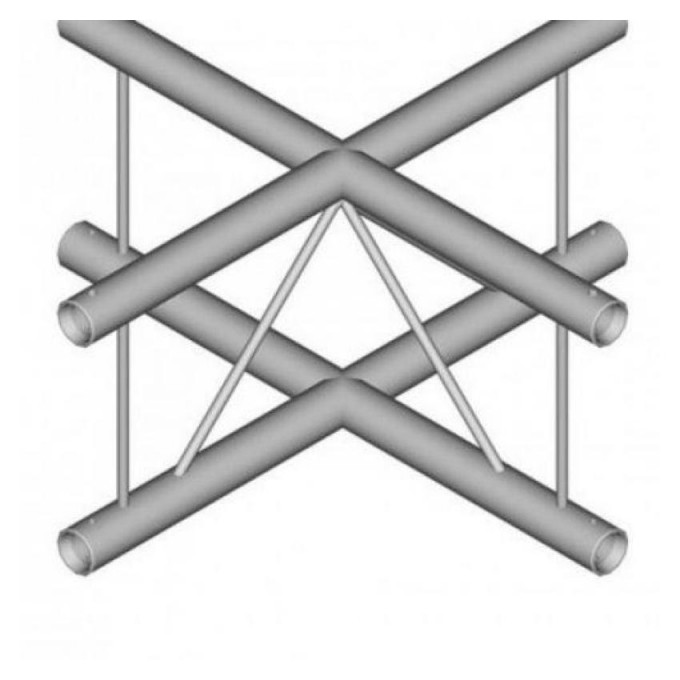 Фермы для сцены DURA TRUSS DT 22 C41V-X X-joint DURATRUSS 33389