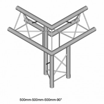 Фермы для сцены DURA TRUSS DT 23 C32-ULDL 3way corner 9 DURATRUSS 33414 Фермы для сцены DURA TRUSS DT 23 C32-ULDL 3way corner 9 DURATRUSS 33414