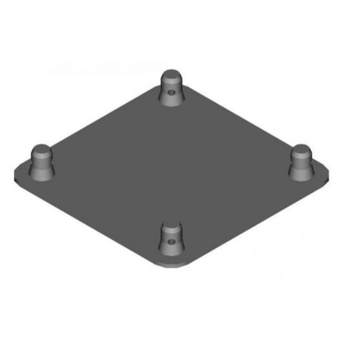 Фермы для сцены DURA TRUSS DT 24 BPM Base plate with half male connectors DURATRUSS 33468