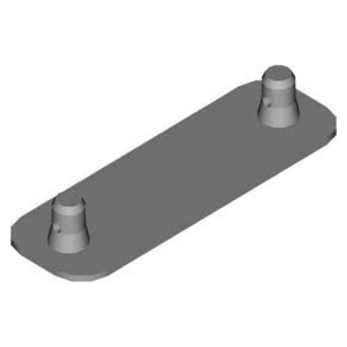 Фермы для сцены DURA TRUSS DT 32 BPM Base plate with half connectors male DURATRUSS 33497