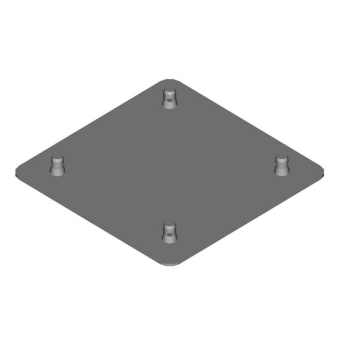 Фермы для сцены DURA TRUSS DT 44 BPM Base plate with half male connectors DURATRUSS 33612