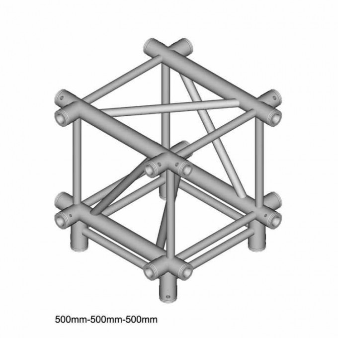 Фермы для сцены DURA TRUSS DT 44 XD X-joint + down 50cm DURATRUSS 33618
