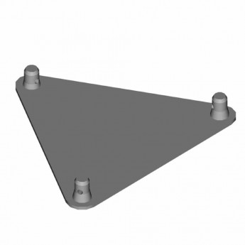Фермы для сцены DURA TRUSS DT 43 BPM Base plate with half connectors male DURATRUSS 33683
