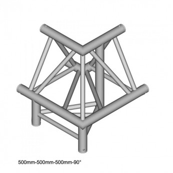 Фермы для сцены DURA TRUSS DT 43 C31-ULDR 3way corner 90 DURATRUSS 33690