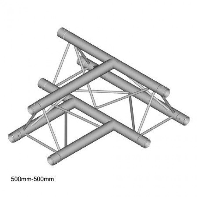 Фермы для сцены DURA TRUSS DT 43 T36-H 3way horizontal T piece DURATRUSS 33700